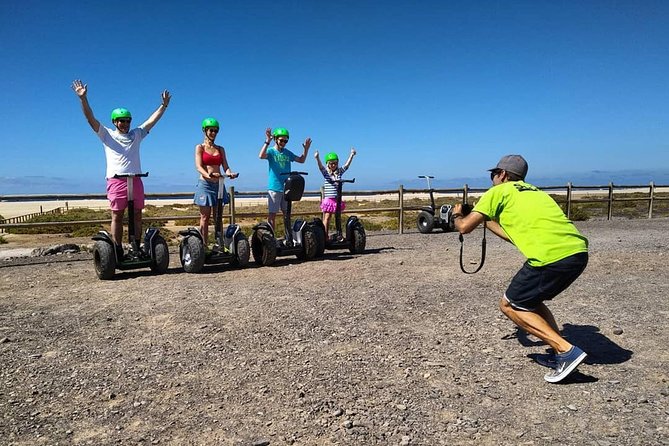 1.5-hour Segway Jandia Tour - Pausing near the Morro Jable cliffs