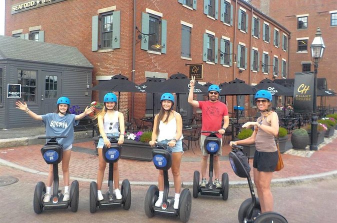 1 Hour Boston Segway Tour - The Zakim Bridge and TD Garden add a modern Boston view