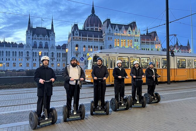 1 Hour Budapest Segway Tour - Parliament Hightails - Shoes on the Danube, the tour’s most serious stop