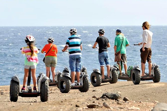 2,5-hour Segway Tour around Caleta de Fuste in Fuerteventura - Riding toward Playa de El Castillo and the coast