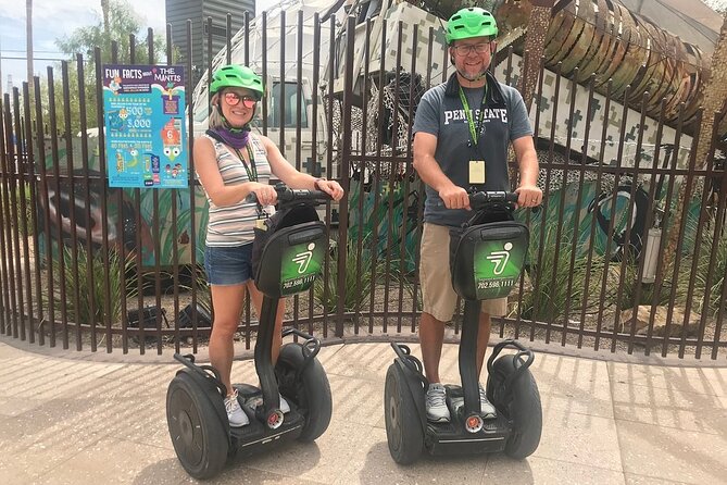 2-Hour Guided Segway Tour of Downtown Las Vegas - Container Park and the fire-breathing praying mantis