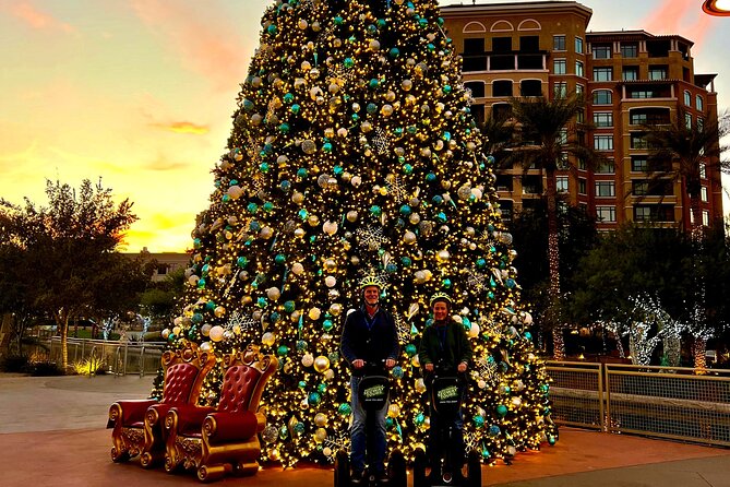 2 Hour Segway Tour - Scottsdazzle Holiday Lights & Sunset - Western Spirit and Soleri Bridge