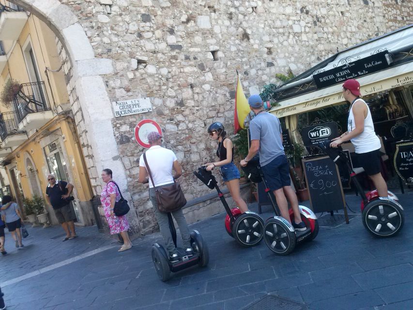 3-Hour Taormina Segway PT Authorized Tour - Through Porta Catania and along Corso Umberto
