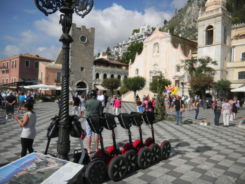 3-Hour Taormina Segway PT Authorized Tour - Villa Comunale and the best pause for photographs