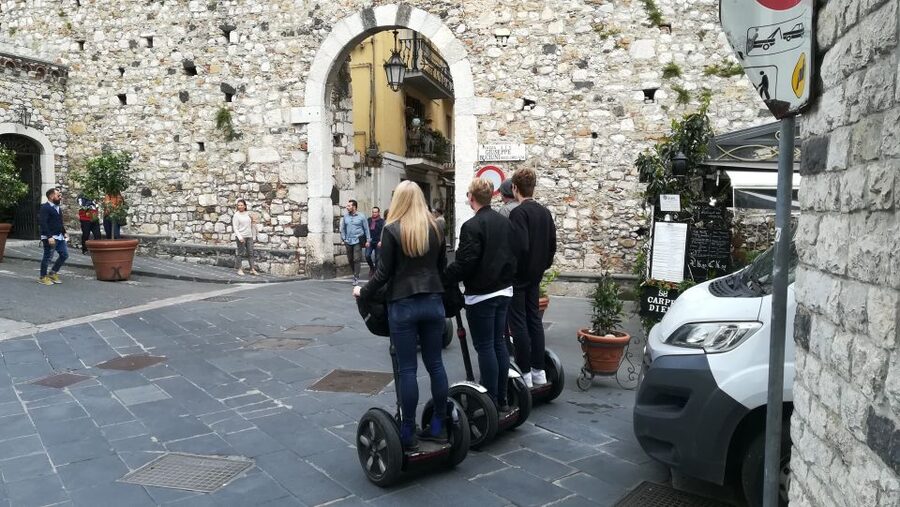 3-Hour Taormina Segway PT Authorized Tour - Meeting above Porta Catania Parking