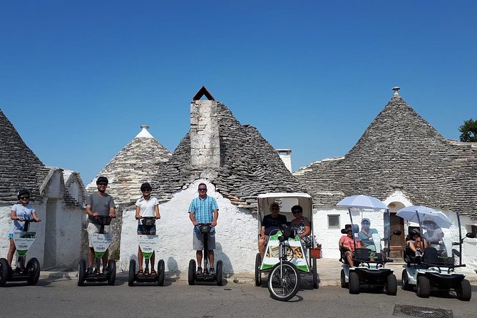 Alberobello Guided Segway and Mini Golf Cart Tour - Segway, Golf Cart, Tuk-Tuk, or E-Bike?