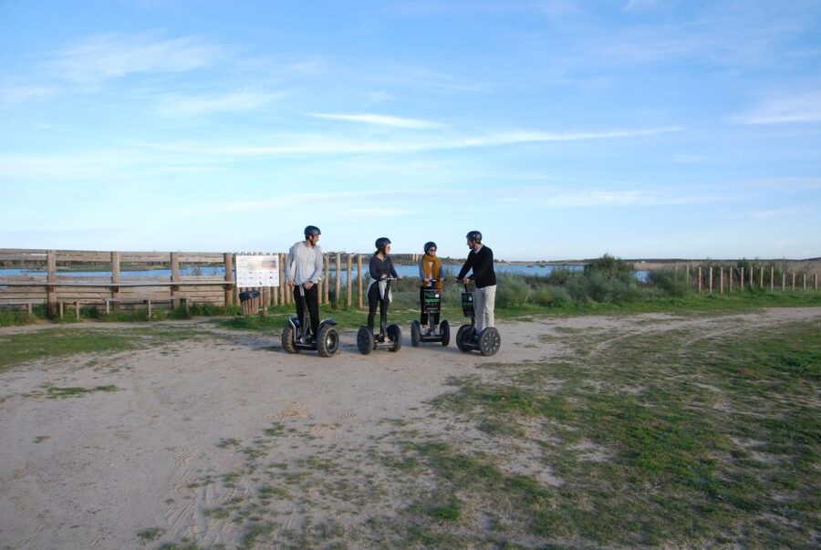 Albufeira: Salgados Nature Reserve Segway Tour - Along the wooden paths and marsh