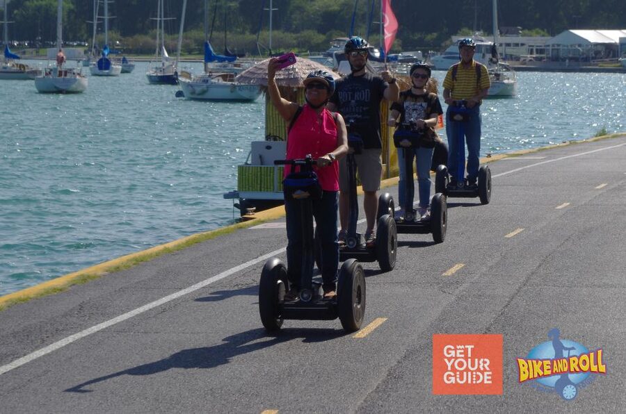 Amazing Lakefront Segway Tour of Chicago - The lakefront route opens up at Museum Campus