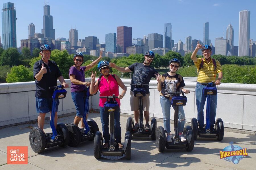 Amazing Lakefront Segway Tour of Chicago - The real riding conditions in downtown Chicago