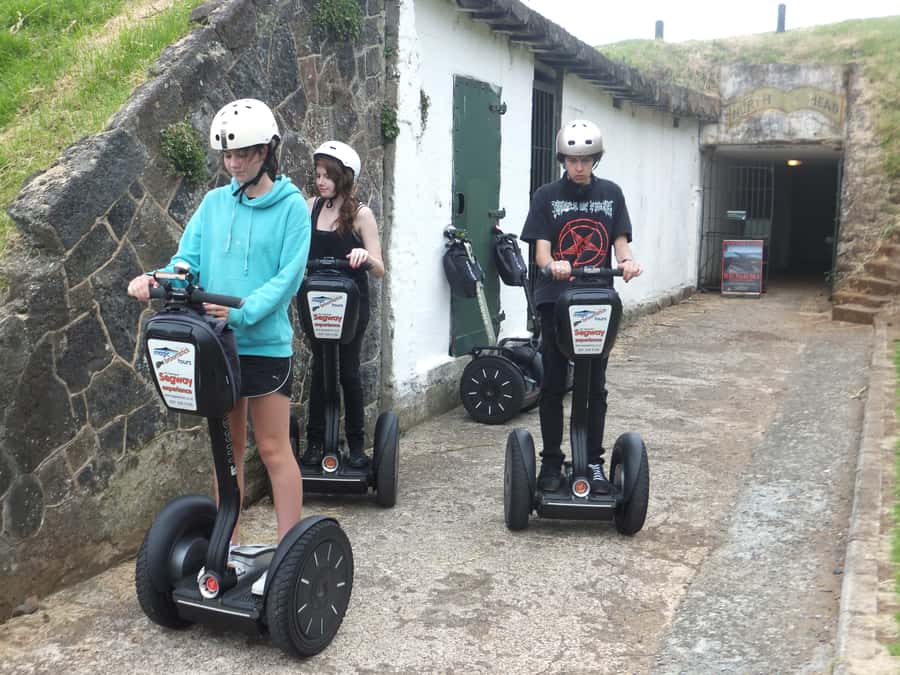 Auckland: Segway to North Head Volcano Summit - Devonport waterfront villas and volcanic traces