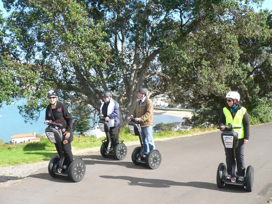 Auckland: Segway to North Head Volcano Summit - Back streets, beaches, and Rangitoto Island