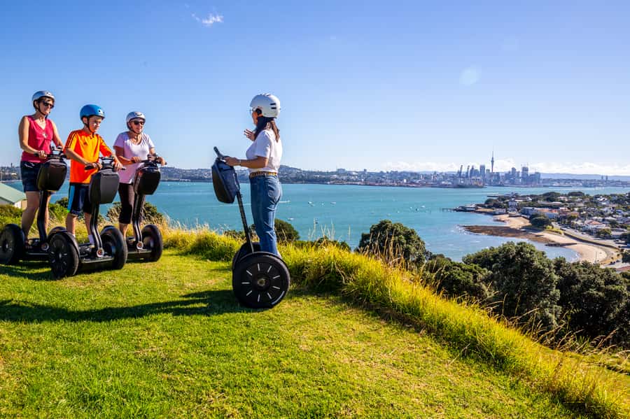 Auckland: Segway to North Head Volcano Summit - The first lesson makes Segway riding less daunting