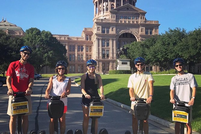 Austin Sightseeing and Capitol Segway Tour - Getting comfortable on the Segway at 1108 Lavaca Street