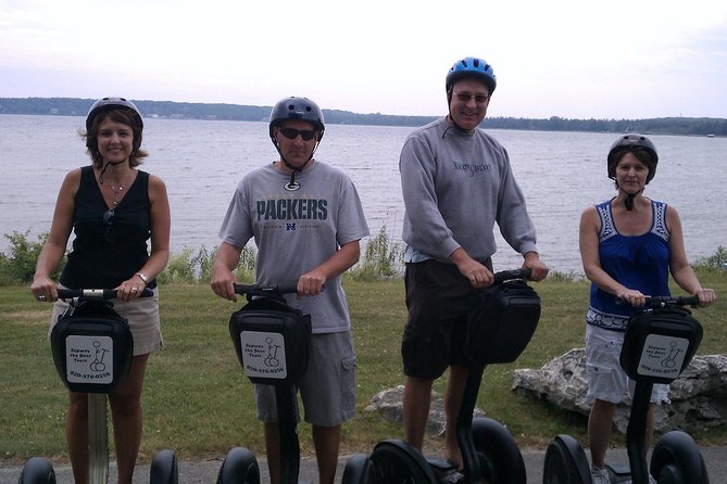 Baileys Harbor Lighthouse Segway/Hike Tour with Private Tour Opt - Leaving the Segway for an old settlement
