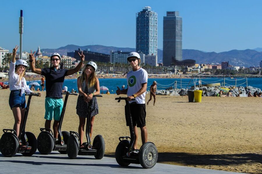 Barcelona: 1-Hour Short Panoramic Segway Tour - Rolling through Port Vell and the old harbor