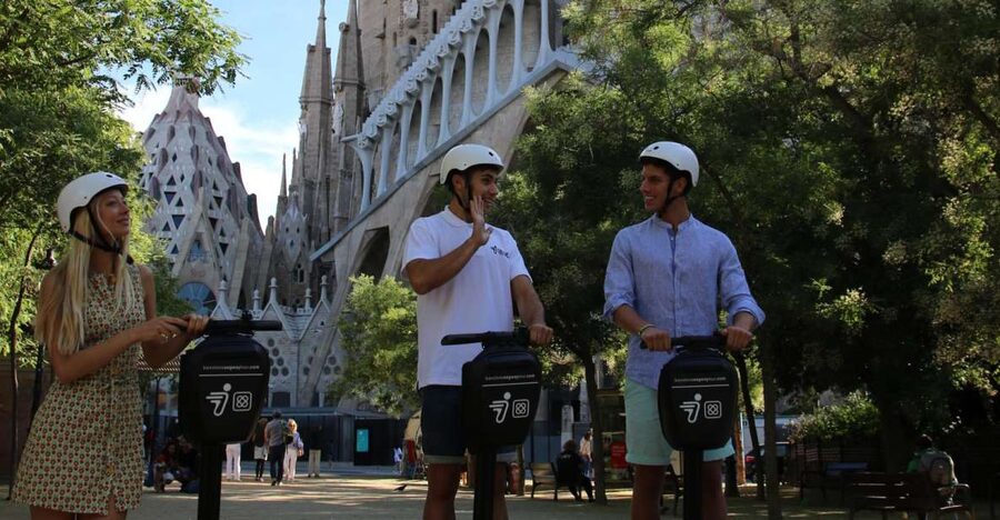 Barcelona: 2.5-Hour Gaudí Segway Tour - Vila de Gràcia, once outside Barcelona