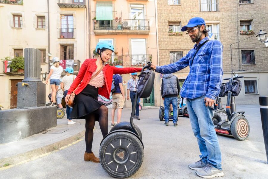 Barcelona: City and Seafront Guided Segway Tour - Roman walls, medieval lanes, and the Cap de Barcelona