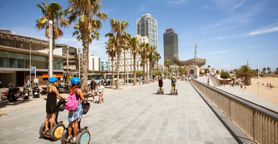Barcelona: City Highlights Guided Segway Tour - Barceloneta and the Olympic seafront