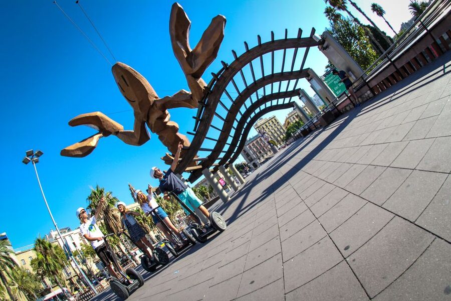 Barcelona: Gaudi Guided Segway Tour - Starting at Barceloneta Central Beach