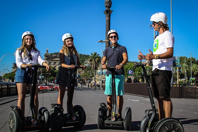 Barcelona Guided 3-hour Private Segway Tour - Barceloneta beach and the road beside the sea
