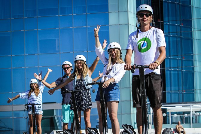 Barcelona Guided 3-hour Private Segway Tour - Columbus monument and the long sweep of La Rambla