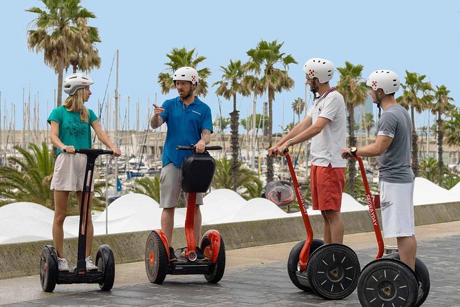 Barcelona Intro Segway Tour - Learning the Segway before entering the old city