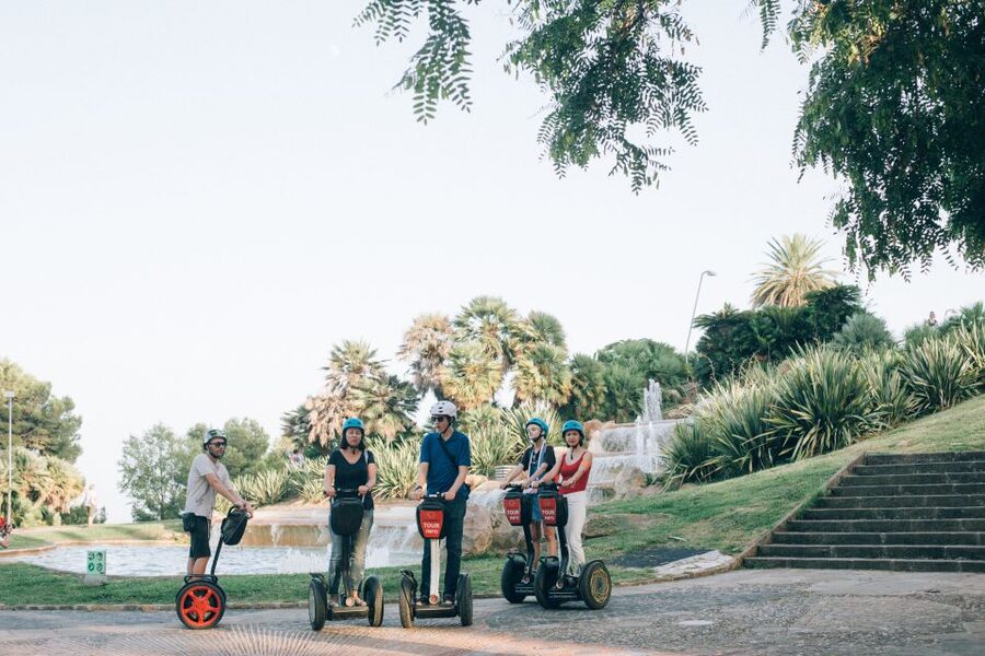 Barcelona: Montjuïc Guided Segway Tour - Montjuïc Castle at 173 meters above the sea