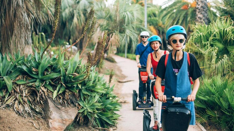 Barcelona: Montjuïc Guided Segway Tour - Starting beside the Roman Wall in the Gothic Quarter