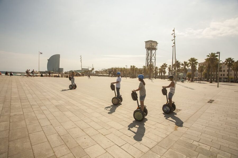 Barcelona: Old Port and Gothic Quarter Guided Segway Tour - Olympic Port and Barcelona’s newer waterfront
