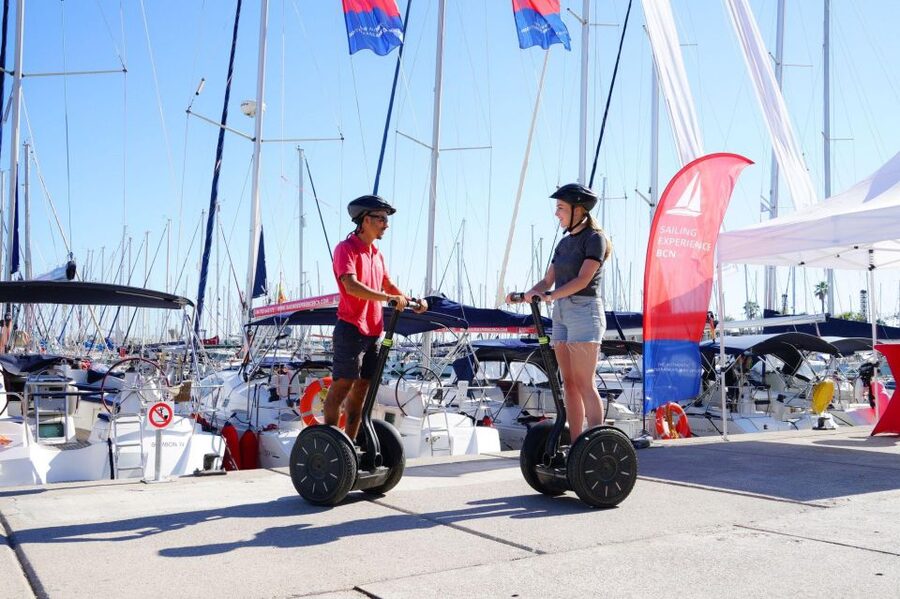 Barcelona: Segway Tour & Sailing Experience - Guides, Languages, and the Feel of the Tour