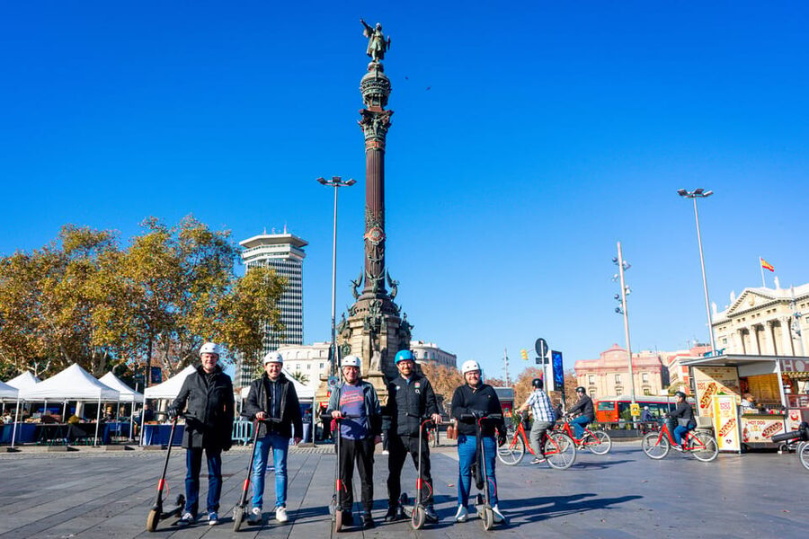 ❤️Barcelona Segway Tour ❤️ with a Local Guide - From Cap de Barcelona to Port Vell