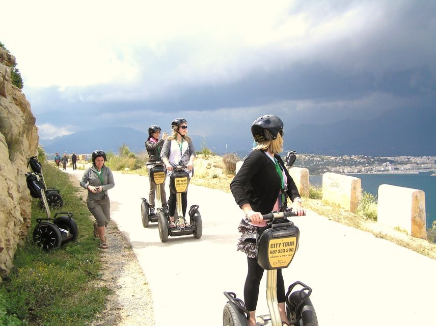 Benidorm: Authentic Segway Machine Tour - The mountain climb and the famous cross