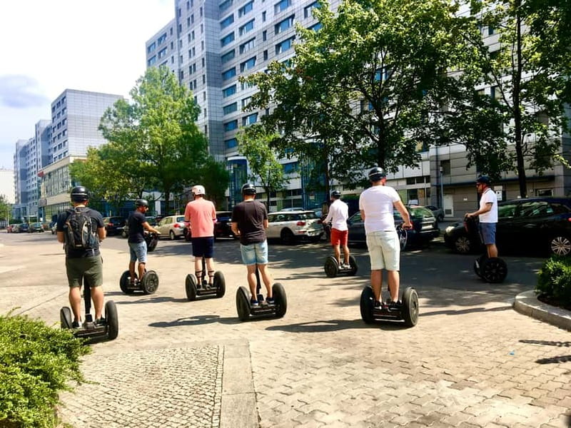 Berlin: East Meets West Segway tour Adventure - Learning to ride before the city route