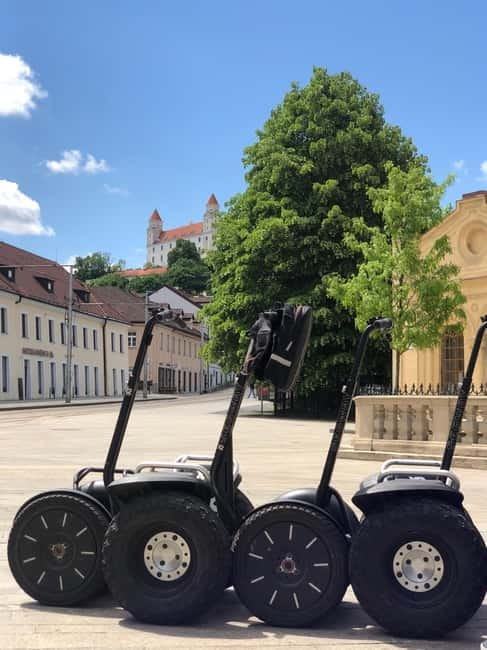 Bratislava: Riverside, Castle or Complete City Segway Tours - The 1.5-hour route to Bratislava Castle