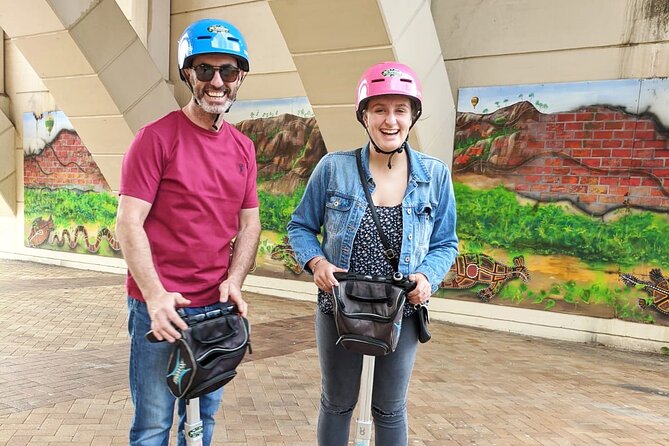 Brisbane Mini Segway Tour - Learning to ride in South Bank Parklands