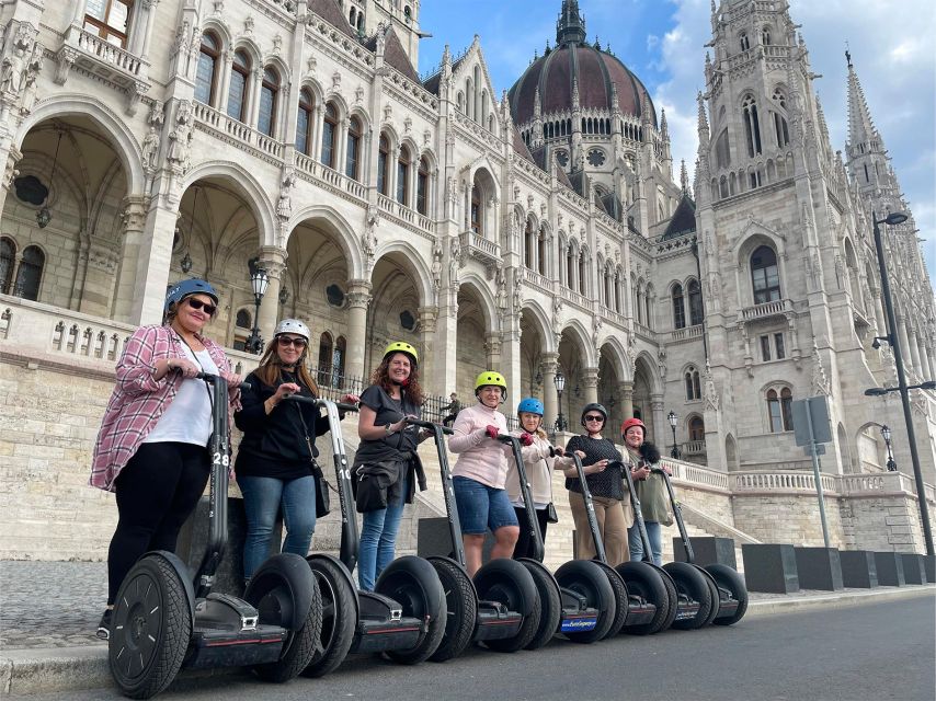 Budapest: 1 Hour Segway Tour - Parliament Hightails - St. Stephen’s Basilica in a ten-minute stop