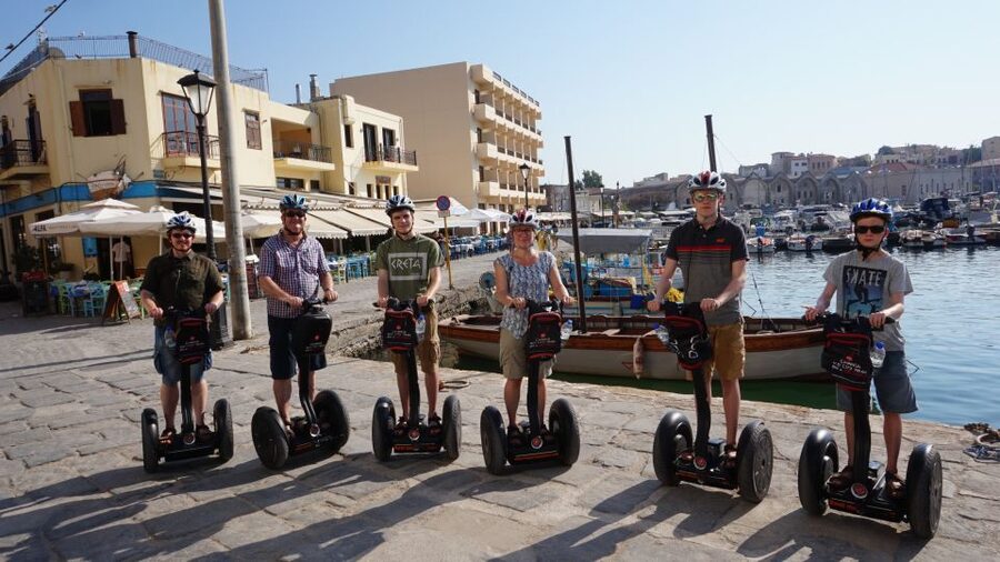 Chania Exploration Segway Tour - How much attention will you get in a group of six?