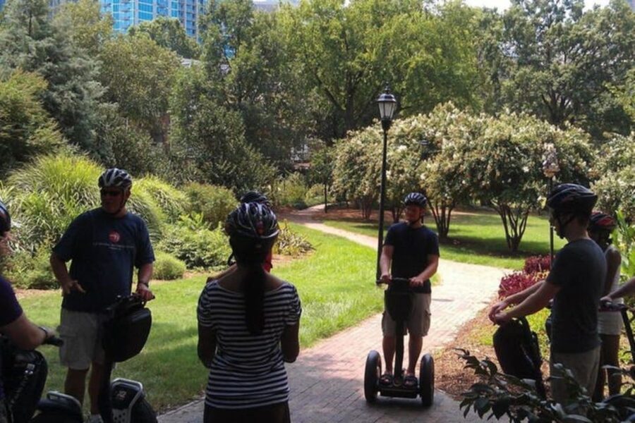 Charlotte: Historic Uptown 90-Minute Segway Tour - The first 15 to 20 minutes: learning the controls