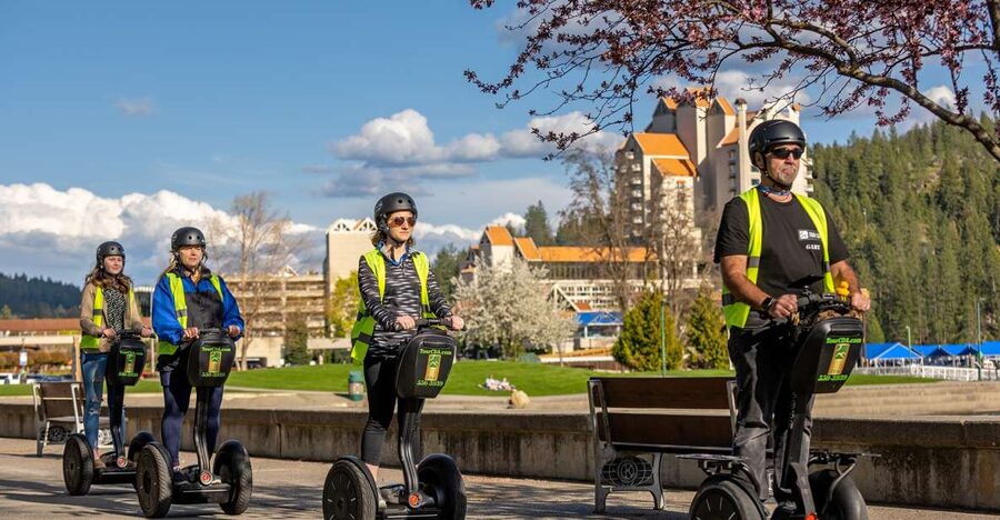 Coeur d'Alene: City Highlights Segway Tour - Why this Coeur dAlene route works well