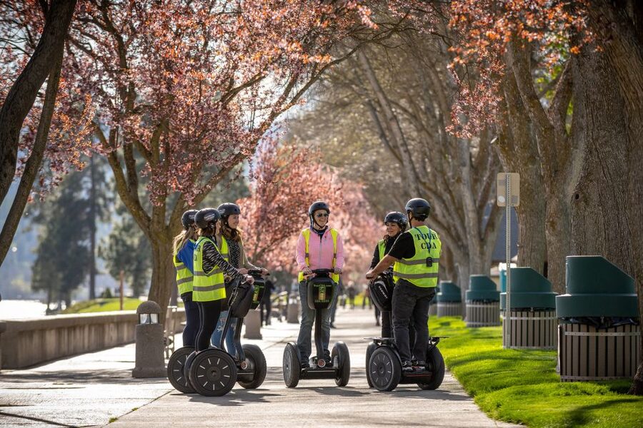 Coeur d'Alene: City Highlights Segway Tour - A historic neighborhood on the way back