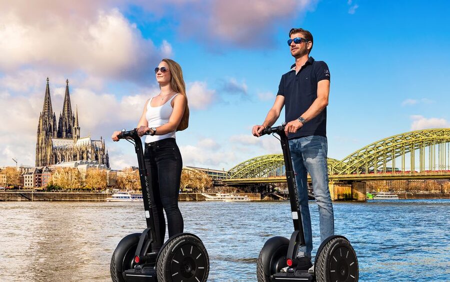 Cologne: City Highlights Segway Tour - Rheinauhafen and the crane houses