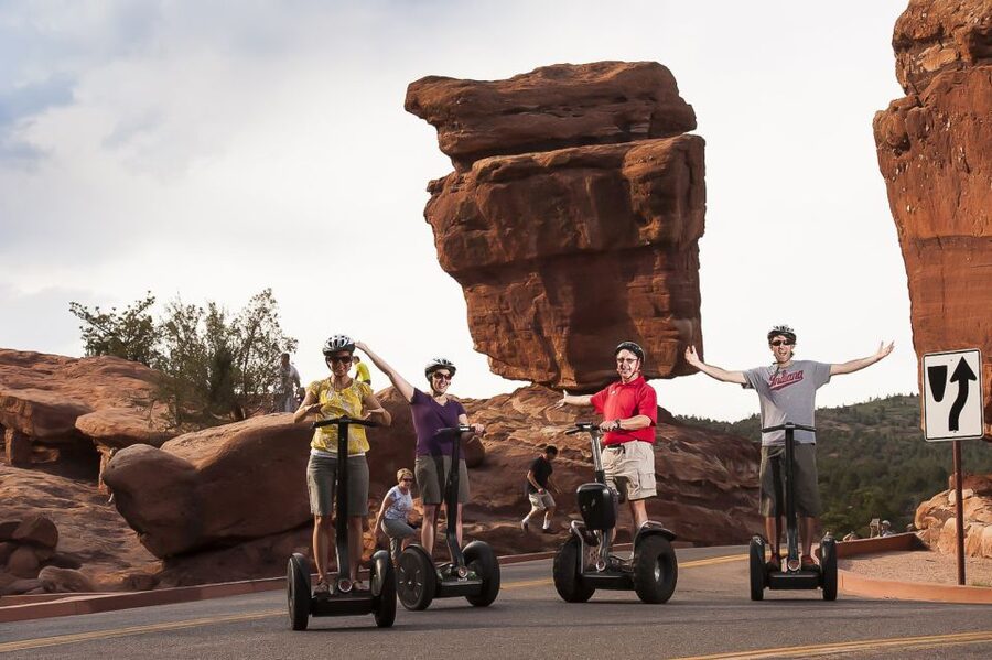 Colorado Springs: Garden of the Gods Segway Tour - Cone Zone training before the red rocks