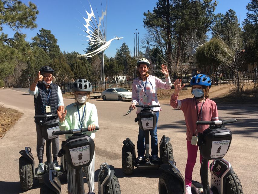 Colorado Springs: Nature and Art/Broadmoor Combo Segway Tour - Starting beside South Cheyenne Cañon Creek