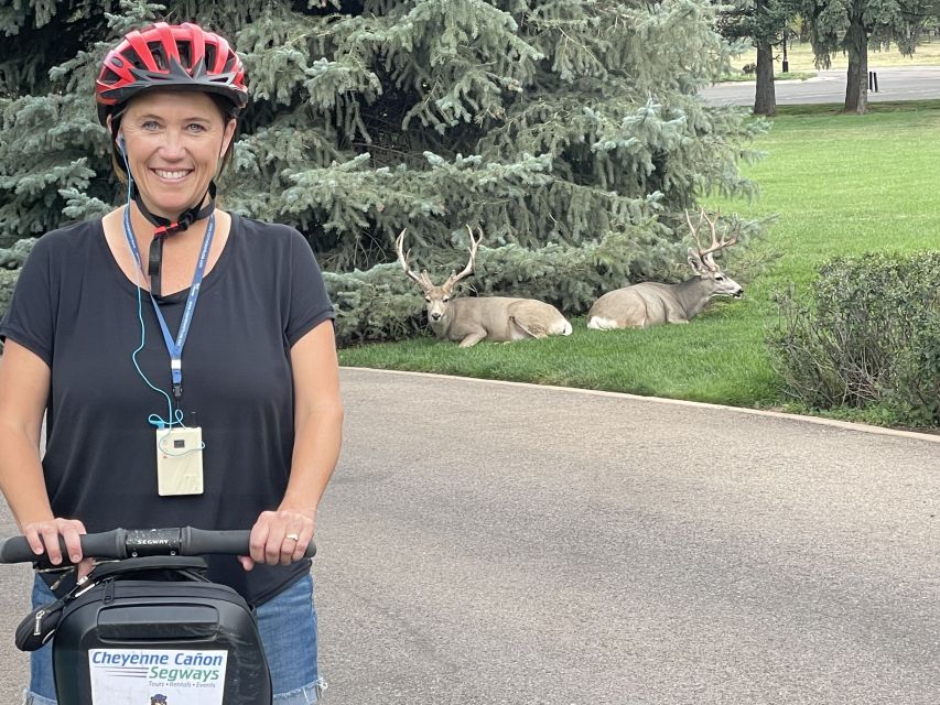 Colorado Springs: Nature and Art/Broadmoor Combo Segway Tour - Taking the Segway X2 onto the creek trails