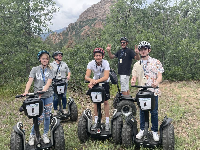 Colorado Springs: Nature and Art/Broadmoor Combo Segway Tour - Rolling through the park toward Starsmore