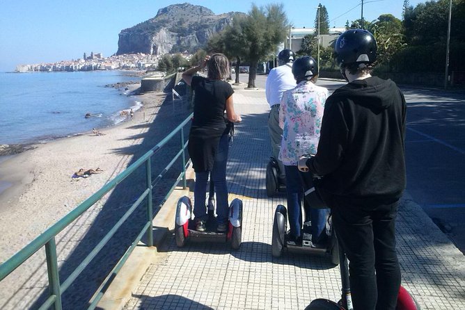 CSTRents - Cefalù Segway PT Authorized Tour - Learning to ride at Parcheggio CocoVia