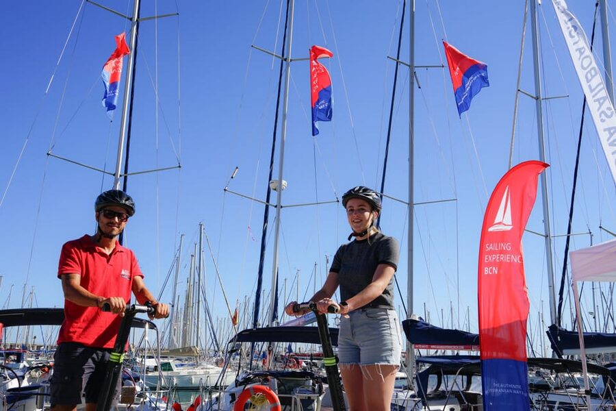 Discover Barcelona with a Guided Segway Tour - Port Olímpic and the twin towers