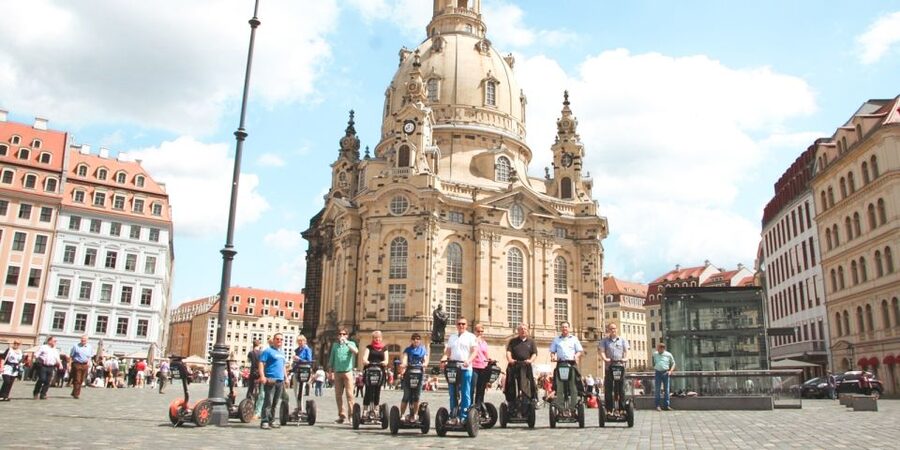 Dresden: Segway Tour Along the Elbe and Old Town - Along the Elbe toward the old town