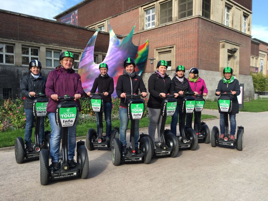 Düsseldorf: 2-Hour Segway Tour along the Rhine - The harbor view: industry beside the river