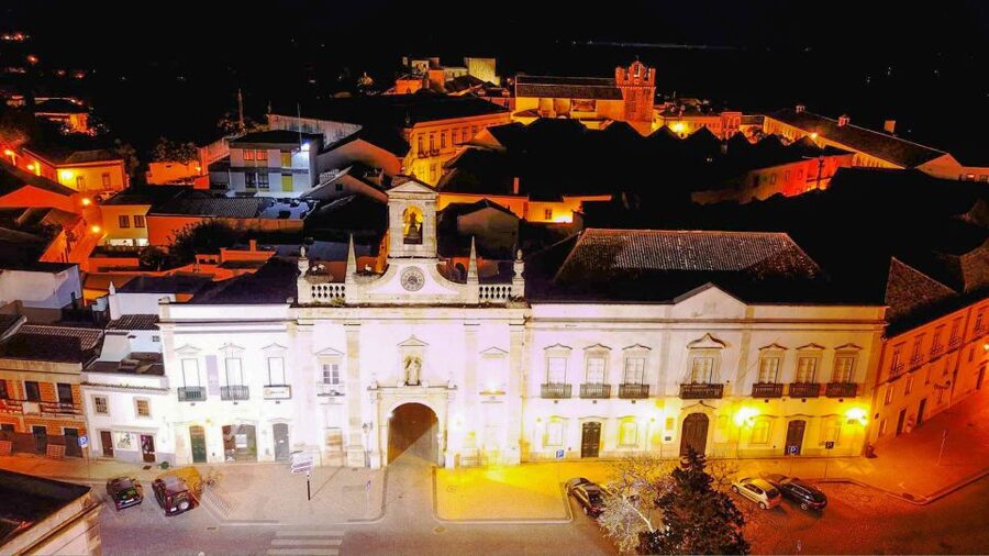 Faro: Night Segway Tour with Cocktails - Learning to ride before Faro gets quiet